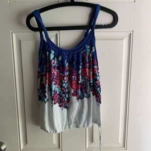American eagle floral tank top